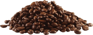 Coffee beans PNG image-9279